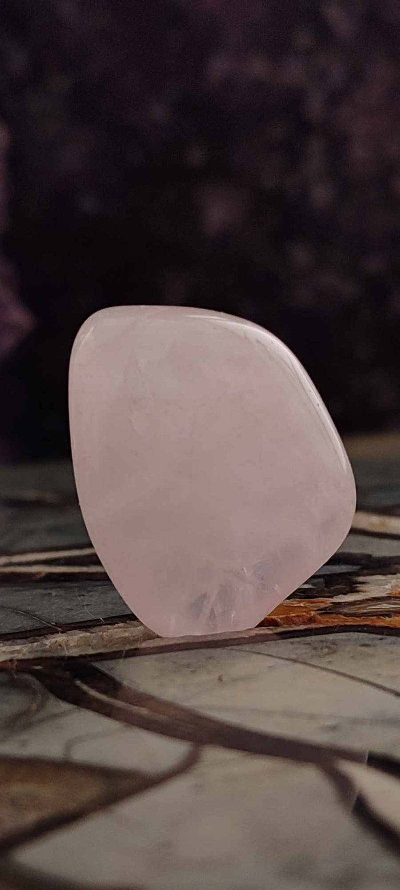 Cargue la imagen en el visor de la galería, Quartz rose du Brésil, pierre roulée Grade A++++ quartz rose pierre roulée Dans la besace du p&#39;tit Poucet (Boutique Officielle)
