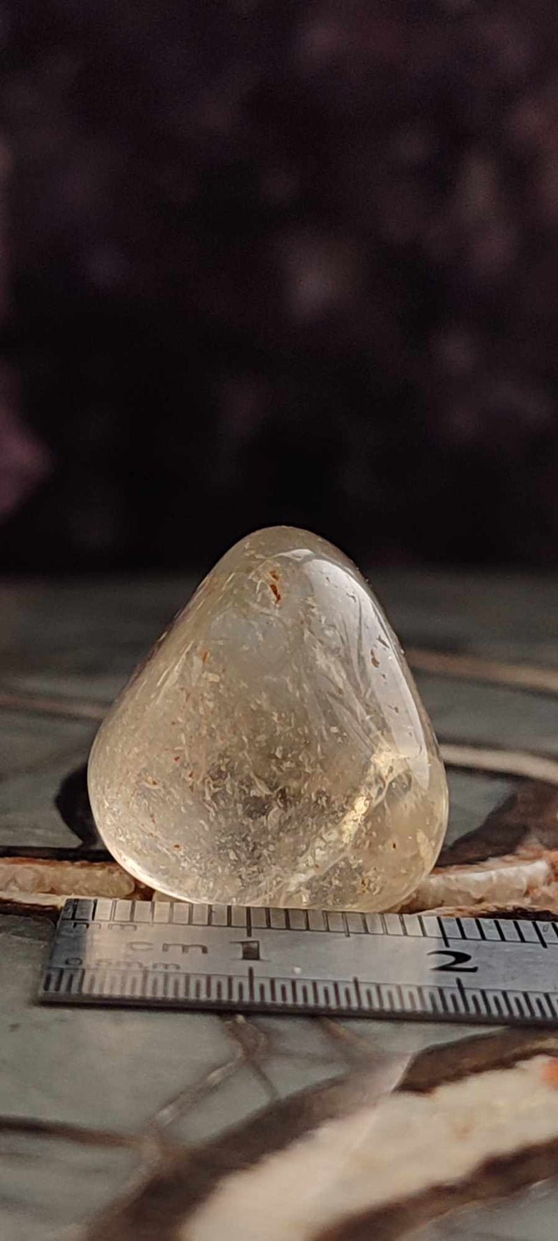 Carica immagine in Galleria Viewer, Citrine claire naturelle et véritable du Brésil pierre roulée Grade A++++ Citrine pierre roulée Dans la besace du p&#39;tit Poucet (Boutique Officielle)
