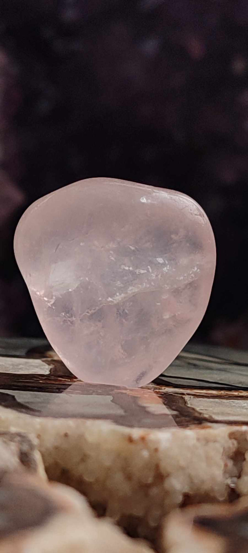 Загрузить изображение в просмотрщик галереи, Quartz rose du Brésil, pierre roulée Grade A++++ quartz rose pierre roulée Dans la besace du p&#39;tit Poucet (Boutique Officielle)
