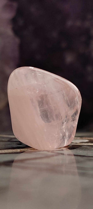 Quartz rose du Brésil, pierre roulée Grade A++++ quartz rose pierre roulée Dans la besace du p'tit Poucet (Boutique Officielle)