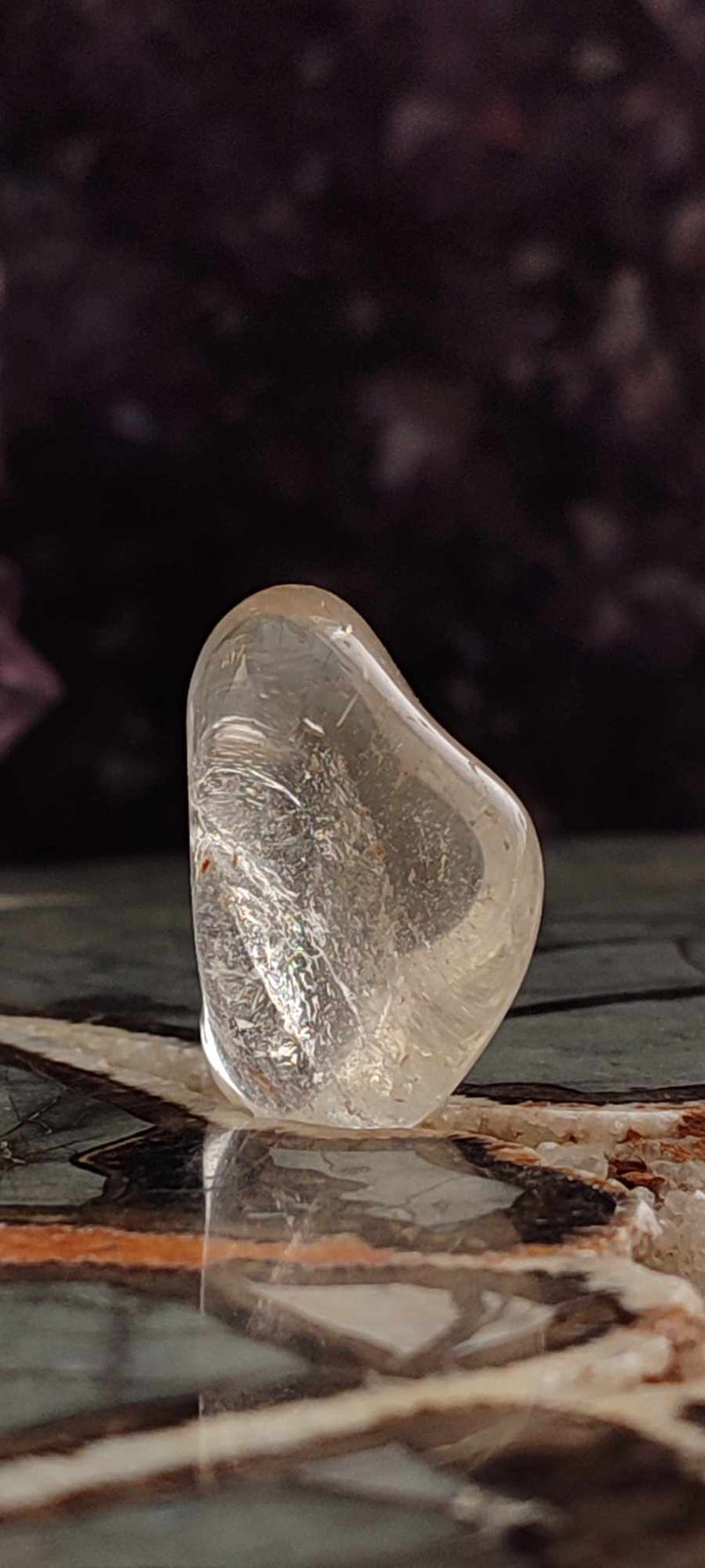 Cargue la imagen en el visor de la galería, Citrine claire naturelle et véritable du Brésil pierre roulée Grade A++++ Citrine pierre roulée Dans la besace du p&#39;tit Poucet (Boutique Officielle)
