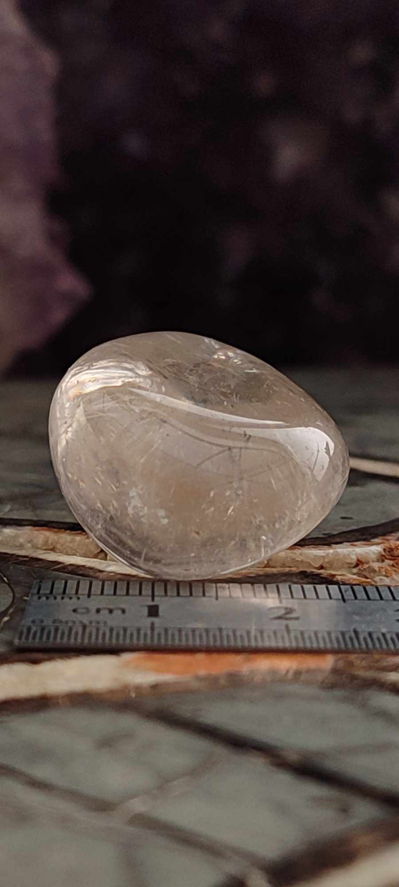 Cargue la imagen en el visor de la galería, Citrine claire naturelle et véritable du Brésil pierre roulée Grade A++++ Citrine pierre roulée Dans la besace du p&#39;tit Poucet (Boutique Officielle)
