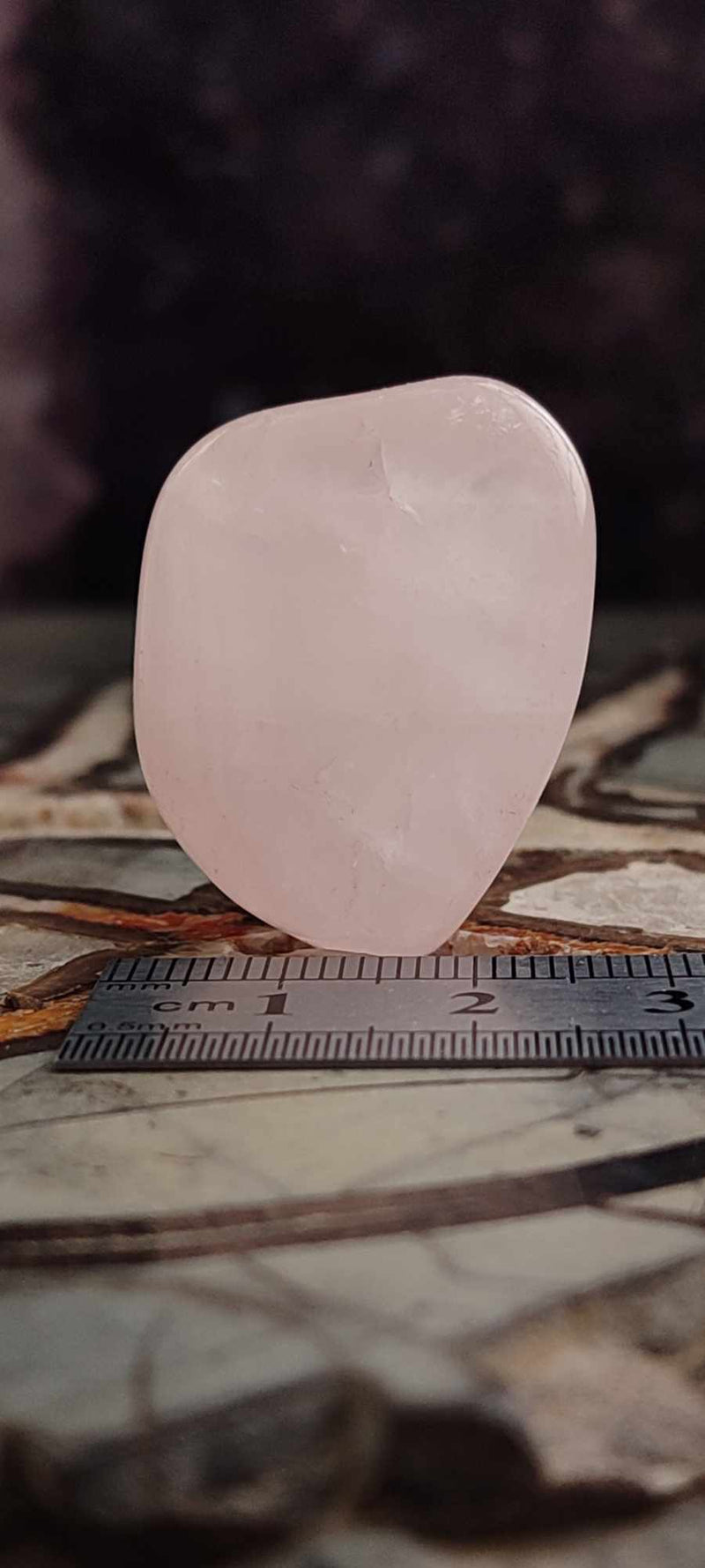 Cargue la imagen en el visor de la galería, Quartz rose du Brésil, pierre roulée Grade A++++ quartz rose pierre roulée Dans la besace du p&#39;tit Poucet (Boutique Officielle)
