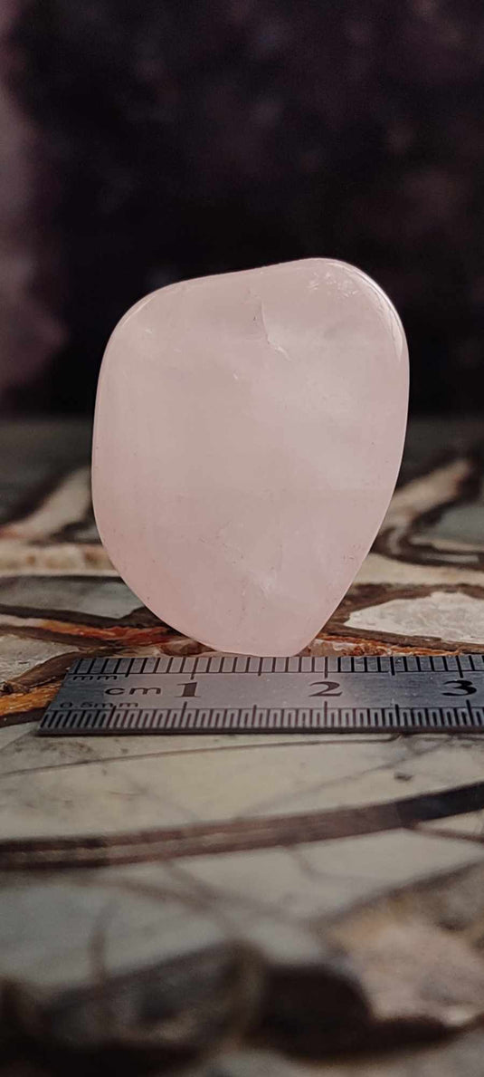 Quartz rose du Brésil, pierre roulée Grade A++++ quartz rose pierre roulée Dans la besace du p'tit Poucet (Boutique Officielle)