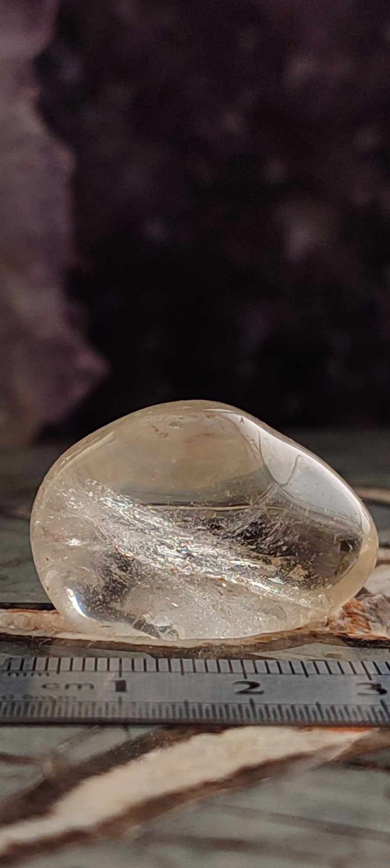 Cargue la imagen en el visor de la galería, Citrine claire naturelle et véritable du Brésil pierre roulée Grade A++++ Citrine pierre roulée Dans la besace du p&#39;tit Poucet (Boutique Officielle)
