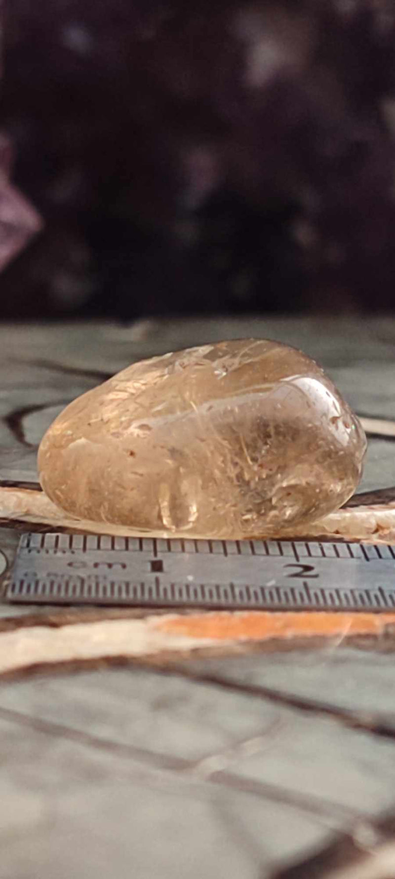 Cargue la imagen en el visor de la galería, Citrine claire naturelle et véritable du Brésil pierre roulée Grade A++++ Citrine pierre roulée Dans la besace du p&#39;tit Poucet (Boutique Officielle)
