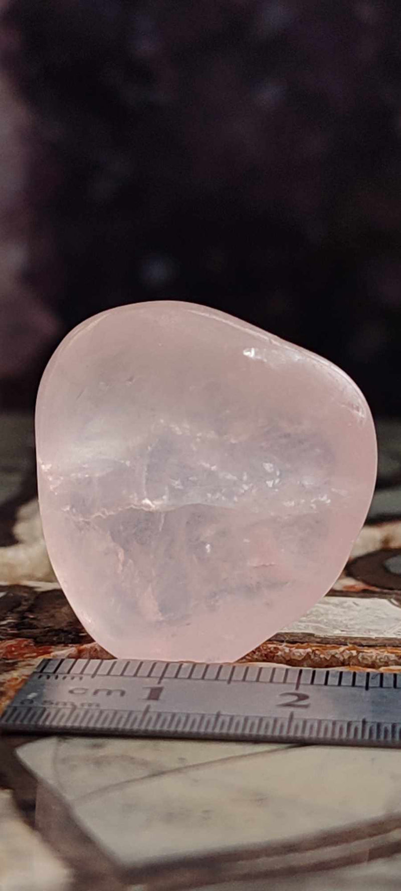 Загрузить изображение в просмотрщик галереи, Quartz rose du Brésil, pierre roulée Grade A++++ quartz rose pierre roulée Dans la besace du p&#39;tit Poucet (Boutique Officielle)
