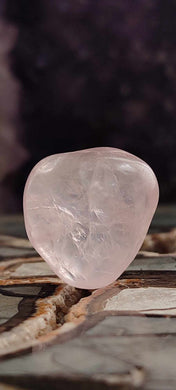 Quartz rose du Brésil, pierre roulée Grade A++++ quartz rose pierre roulée Dans la besace du p'tit Poucet (Boutique Officielle)