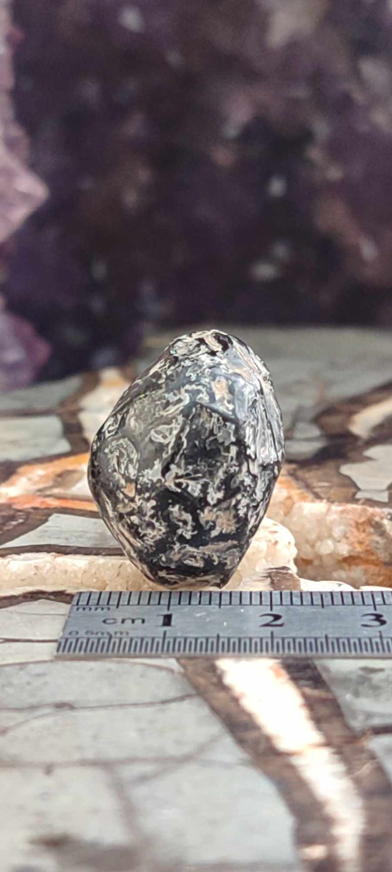 Carica immagine in Galleria Viewer, Obsidienne larme d&#39;apache du Mexique Grade A++++ Obsidienne larme d&#39;apache pierre roulée Dans la besace du p&#39;tit Poucet (Boutique Officielle)
