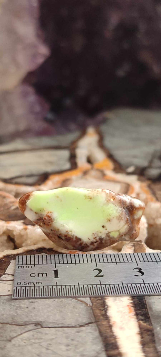 Chrysoprase du Kazakhstan pierre roulée Grade A++++