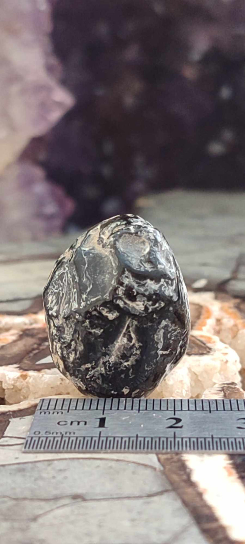 Carica immagine in Galleria Viewer, Obsidienne larme d&#39;apache du Mexique Grade A++++ Obsidienne larme d&#39;apache pierre roulée Dans la besace du p&#39;tit Poucet (Boutique Officielle)
