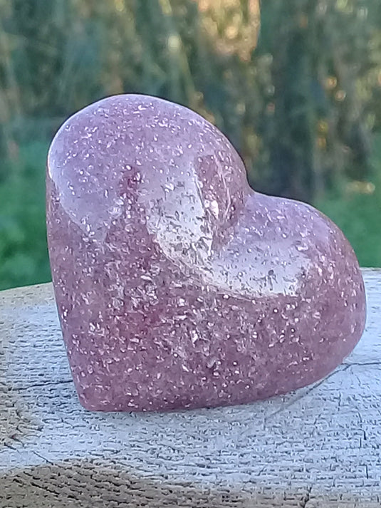 Aventurine rouge du Brésil cœur Grade A++++ Aventurine rouge du Brésil cœur