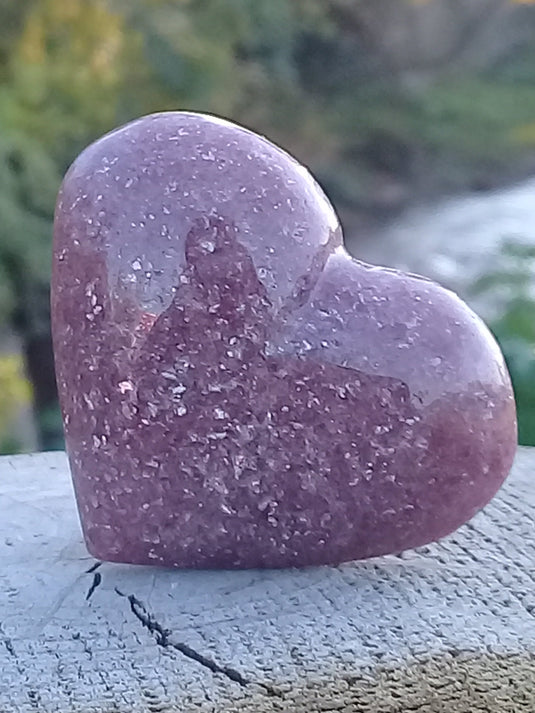 Aventurine rouge du Brésil cœur Grade A++++ Aventurine rouge du Brésil cœur