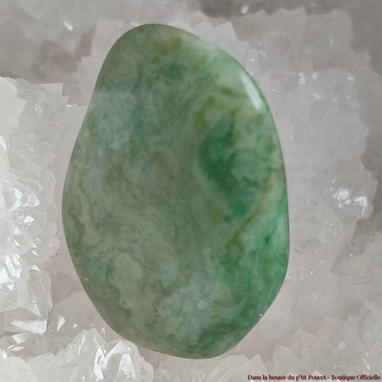 Jade d’Afrique Buddstone - Pierre Roulée N5 - Vue 1