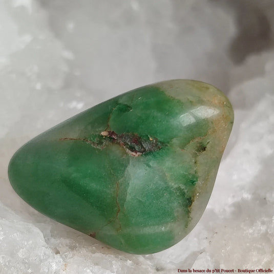 Jade d’Afrique Buddstone - Pierre roulée N1 - Vue 2