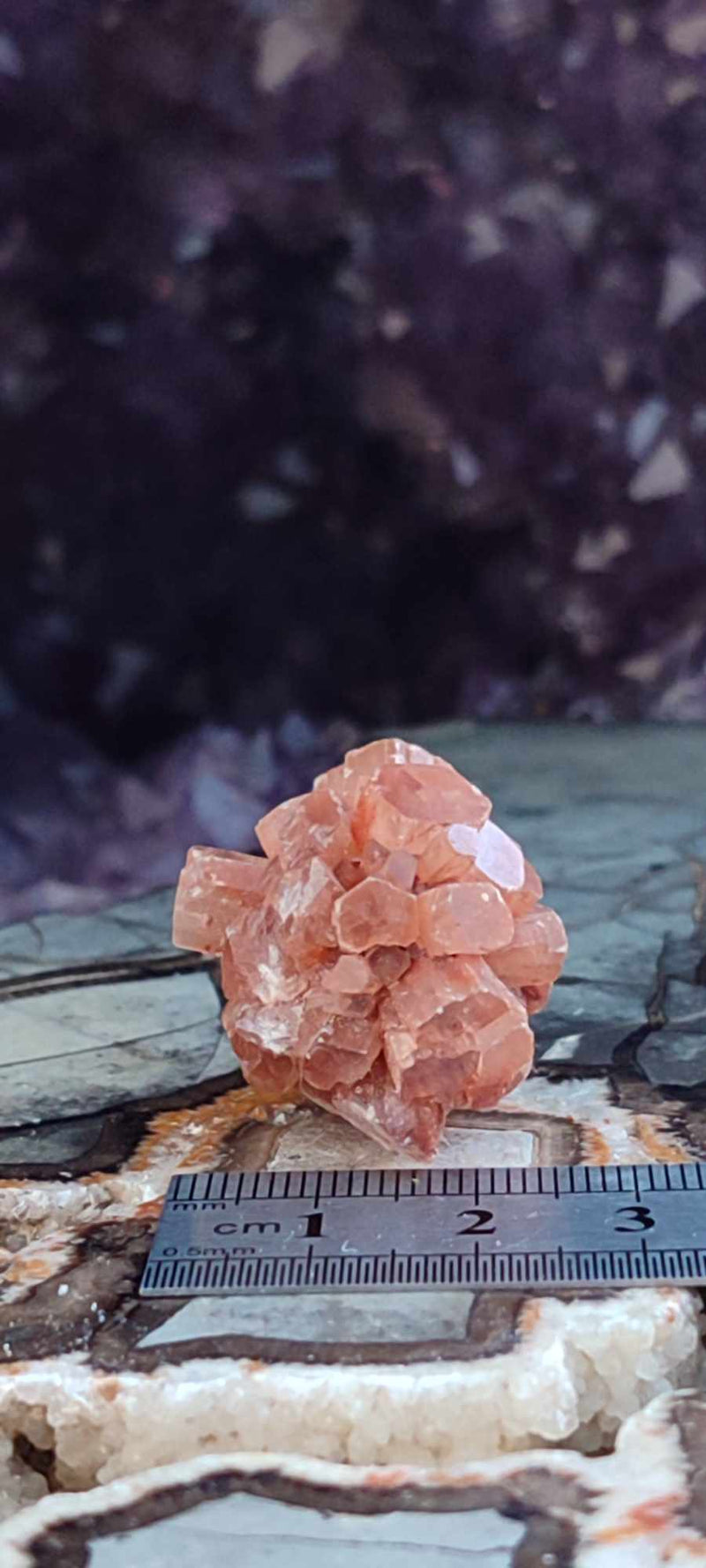 Laden Sie das Bild in Galerie -Viewer, aragonite Spoutnik d&#39;Espagne pierre brute Grade A++++ Aragonite Spoutnik pierre brute Dans la besace du p&#39;tit Poucet (Boutique Officielle)
