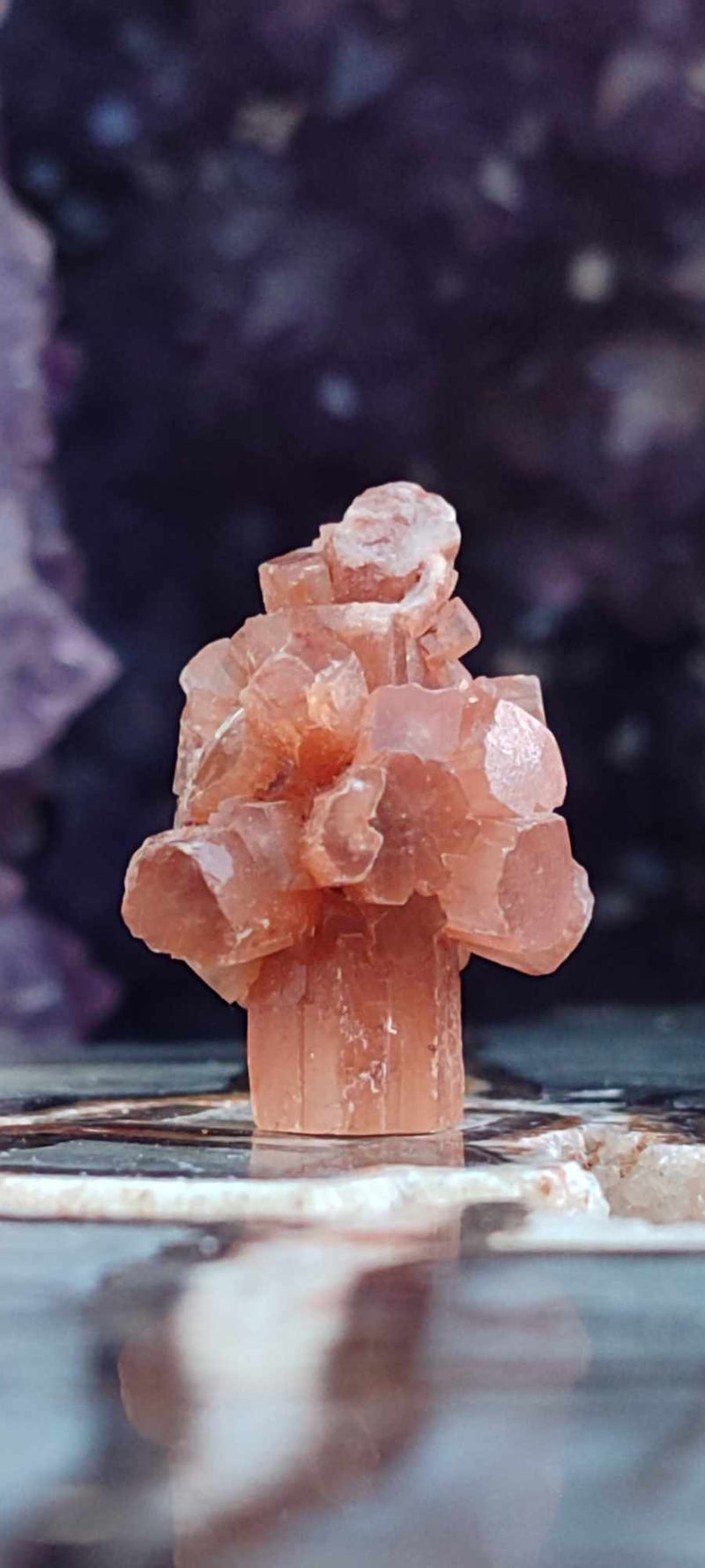 Laden Sie das Bild in Galerie -Viewer, aragonite Spoutnik d&#39;Espagne pierre brute Grade A++++ Aragonite Spoutnik pierre brute Dans la besace du p&#39;tit Poucet (Boutique Officielle)
