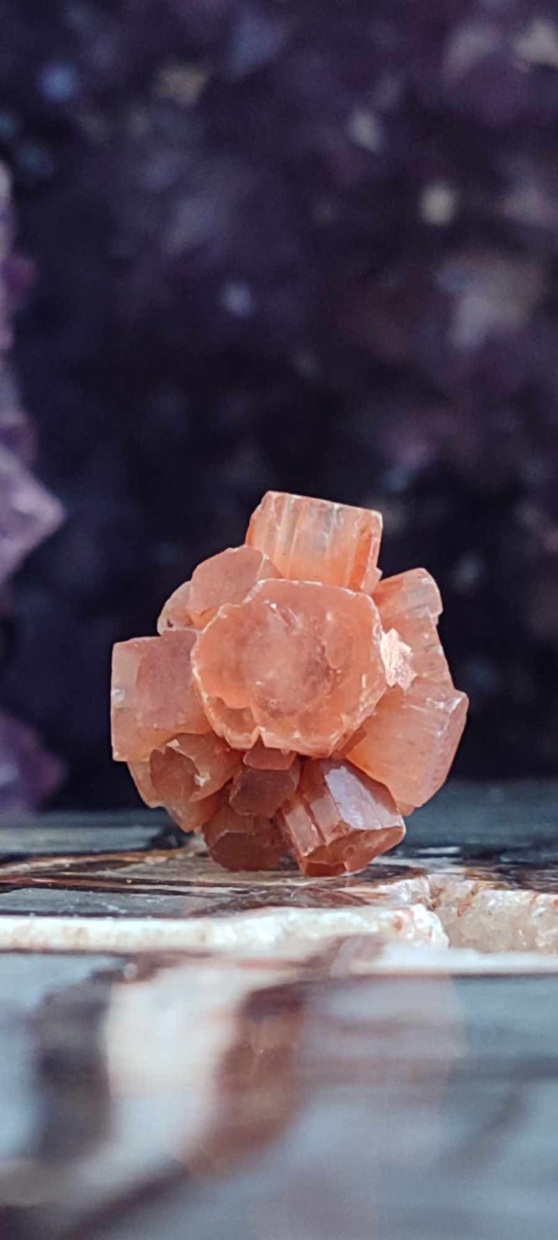 Laden Sie das Bild in Galerie -Viewer, aragonite Spoutnik d&#39;Espagne pierre brute Grade A++++ Aragonite Spoutnik pierre brute Dans la besace du p&#39;tit Poucet (Boutique Officielle)
