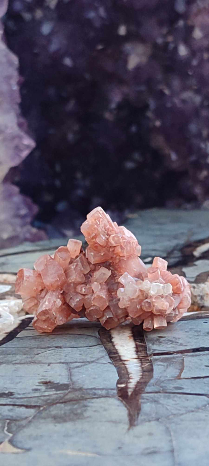 Chargez l&#39;image dans la visionneuse de la galerie, Aragonite Spoutnik d&#39;Espagne pierre brute Grade A++++ Aragonite Spoutnik pierre brute Dans la besace du p&#39;tit Poucet (Boutique Officielle)
