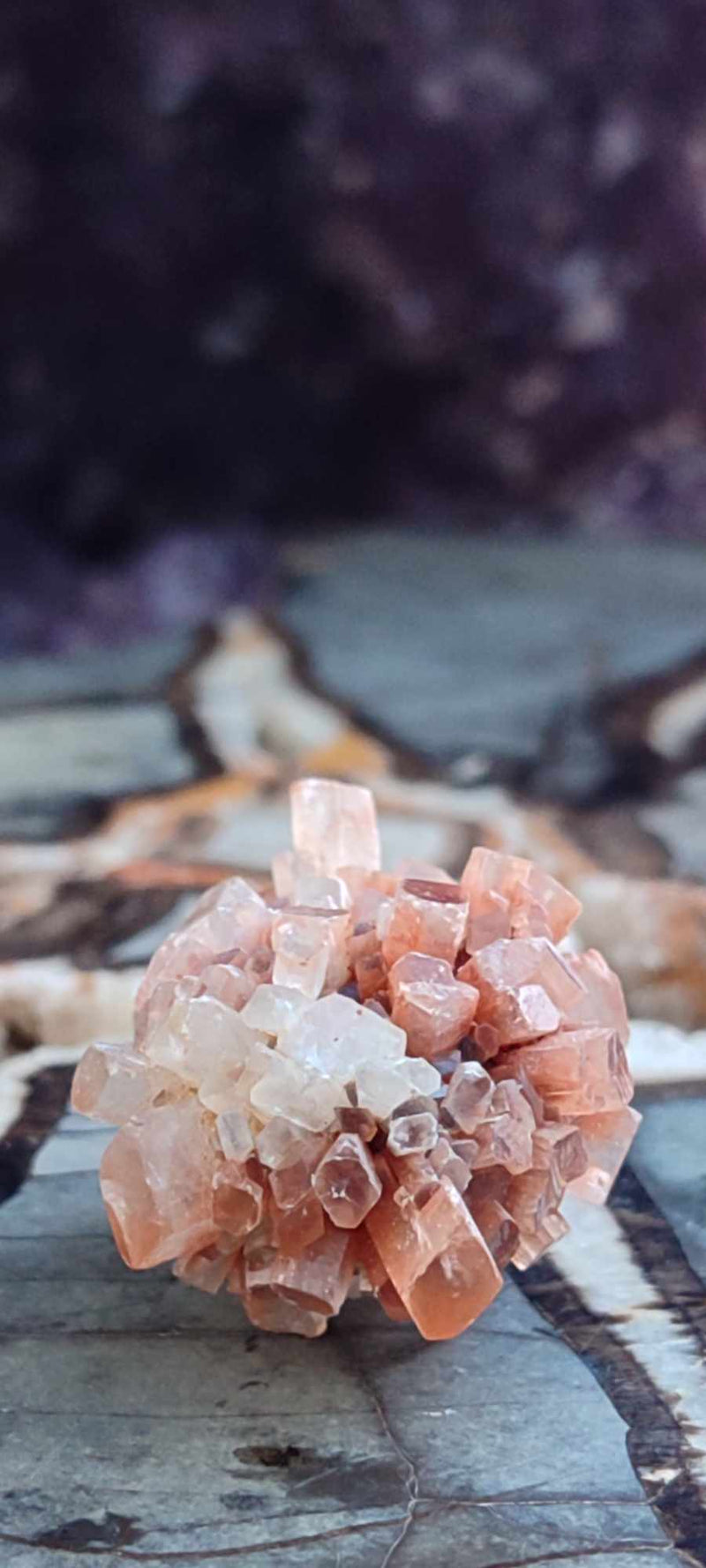 Carica immagine in Galleria Viewer, Aragonite Spoutnik d&#39;Espagne pierre brute Grade A++++ Aragonite Spoutnik pierre brute Dans la besace du p&#39;tit Poucet (Boutique Officielle)
