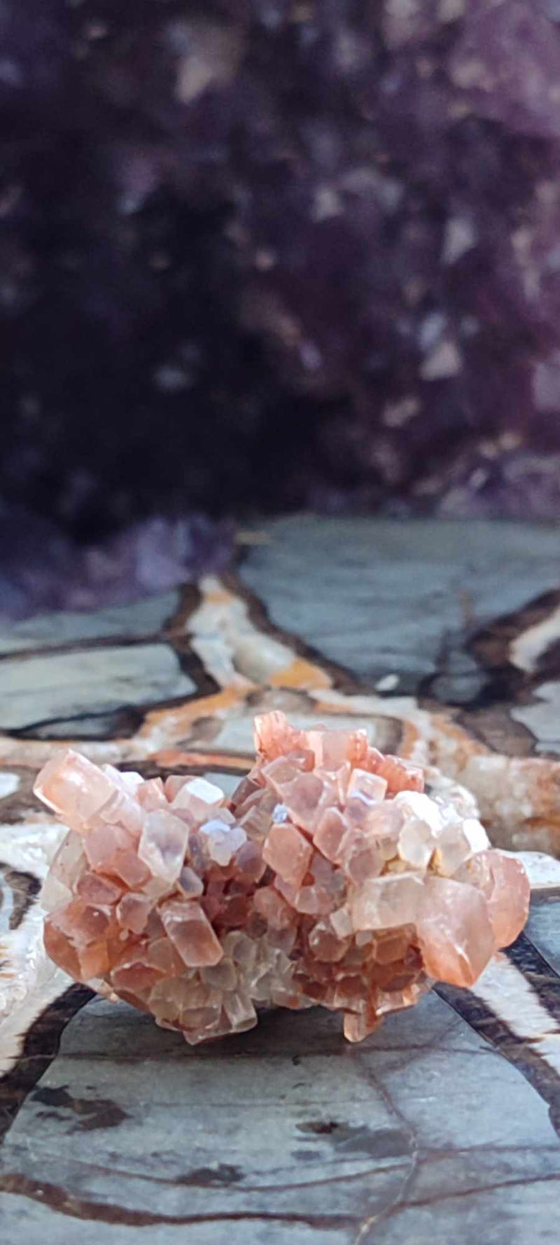 Carica immagine in Galleria Viewer, Aragonite Spoutnik d&#39;Espagne pierre brute Grade A++++ Aragonite Spoutnik pierre brute Dans la besace du p&#39;tit Poucet (Boutique Officielle)
