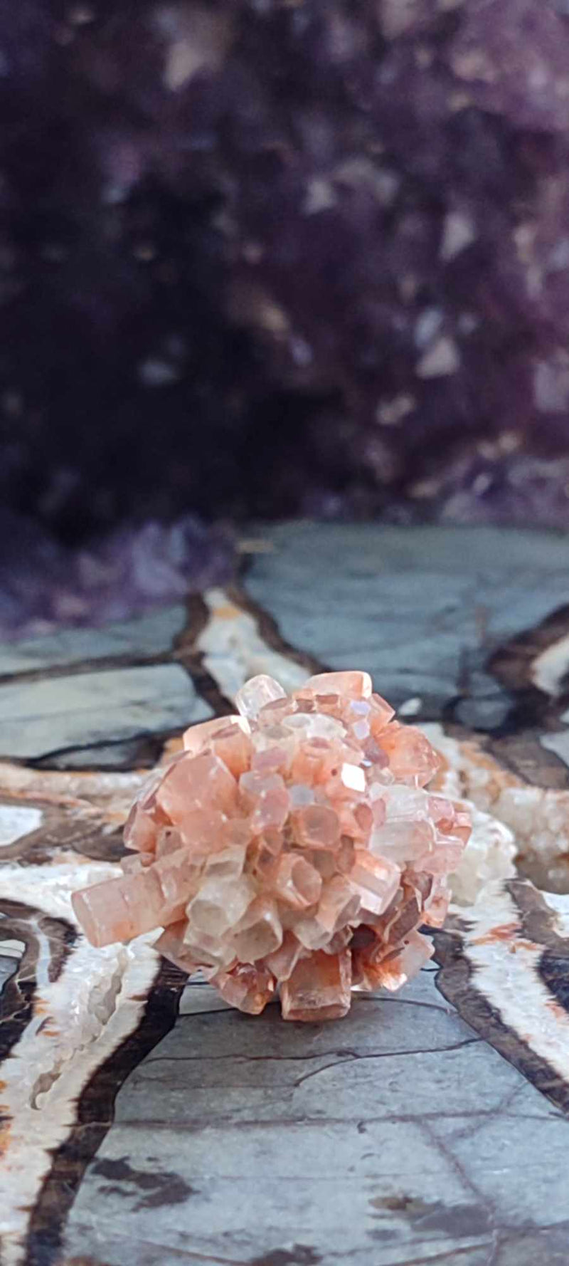 Carica immagine in Galleria Viewer, Aragonite Spoutnik d&#39;Espagne pierre brute Grade A++++ Aragonite Spoutnik pierre brute Dans la besace du p&#39;tit Poucet (Boutique Officielle)
