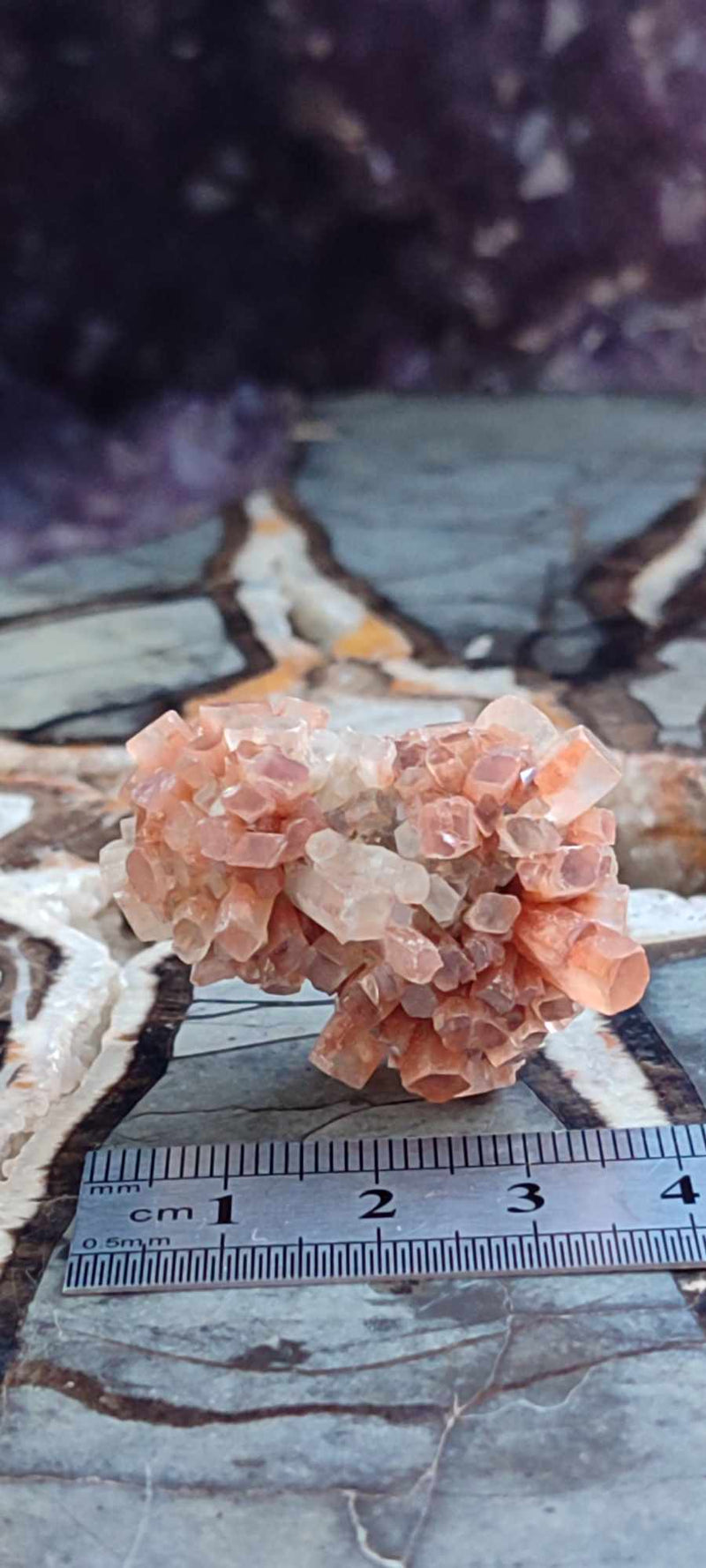 Carica immagine in Galleria Viewer, Aragonite Spoutnik d&#39;Espagne pierre brute Grade A++++ Aragonite Spoutnik pierre brute Dans la besace du p&#39;tit Poucet (Boutique Officielle)
