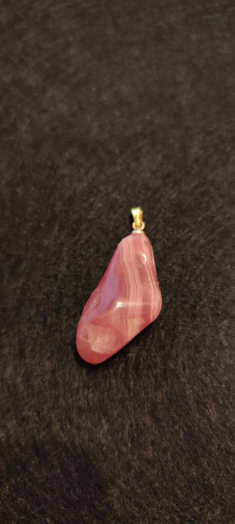 Загрузить изображение в просмотрщик галереи, Rhodochrosite cristallisée du Pérou pendentif Grade &quot;Extra&quot; (fourni avec cordon) Rhodochrosite cristallisée du Pérou pendentif Grade &quot;Extra&quot; Dans la besace du p&#39;tit Poucet (Boutique Officielle)
