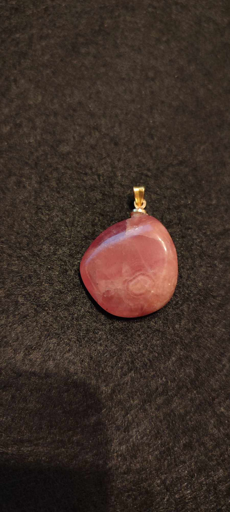 Carica immagine in Galleria Viewer, Rhodochrosite cristallisée du Pérou pendentif Grade &quot;Extra&quot; (fourni avec cordon) Rhodochrosite cristallisée du Pérou pendentif Grade &quot;Extra&quot; Dans la besace du p&#39;tit Poucet (Boutique Officielle)
