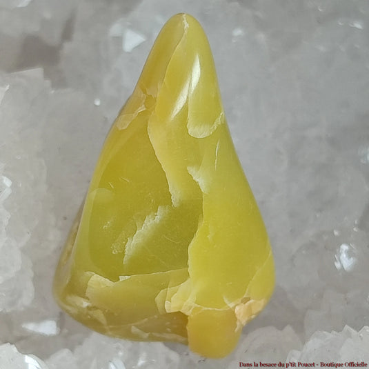 Serpentine Héalérite de Washington - Pierre Roulée N12 - Vue 2