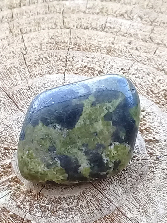 Serpentine Chytah pierre roulée Grade A++++ Serpentine Chytah pierre roulée