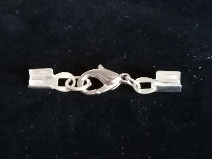 Accessoires fermoir agrafe pour bracelets colliers pendentifs couleur Argent Prix fermoir à l’unité Accessoires fermoir agrafe