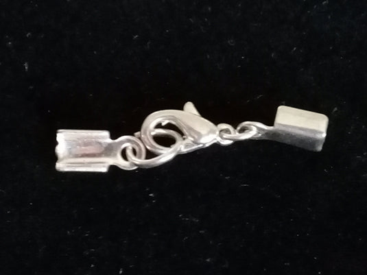 Accessoires fermoir agrafe pour bracelets colliers pendentifs couleur Argent Prix fermoir à l’unité Accessoires fermoir agrafe