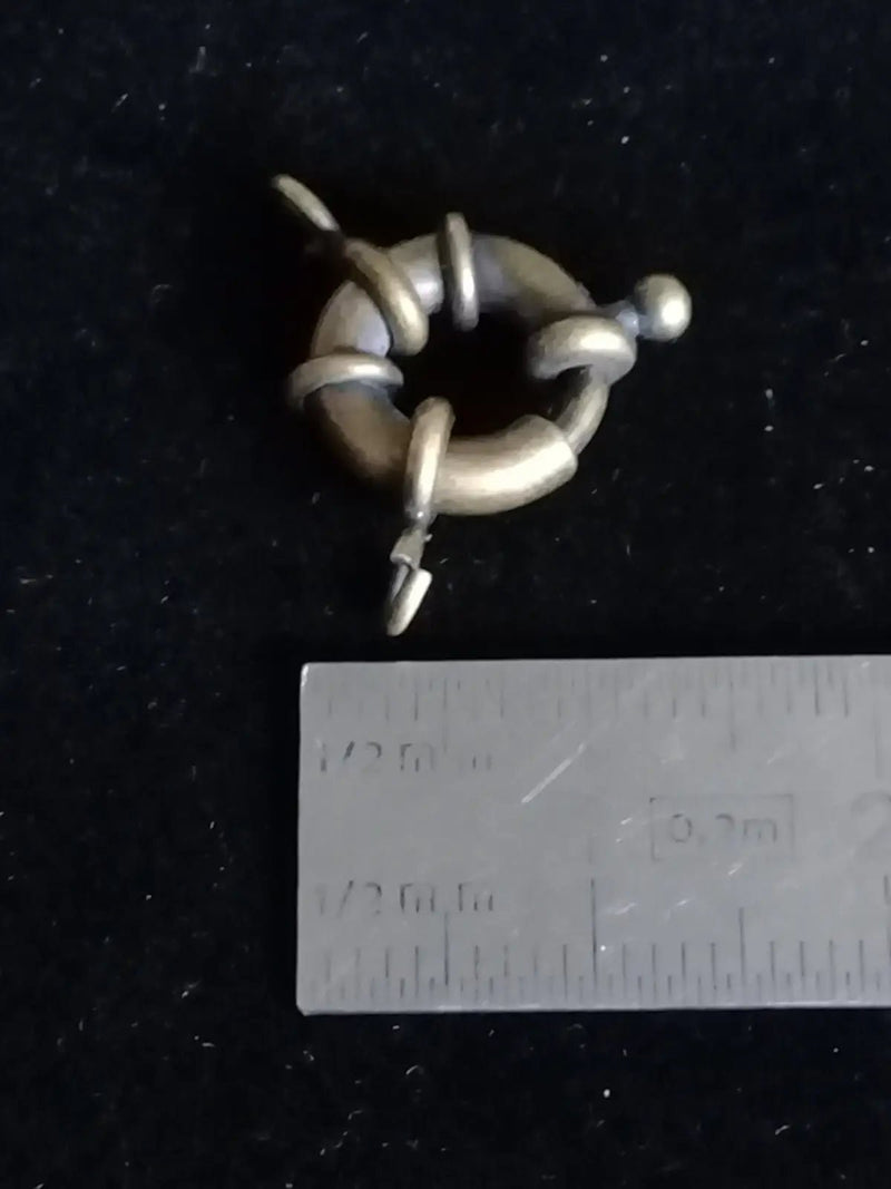 Chargez l&#39;image dans la visionneuse de la galerie, Accessoires fermoir pour bracelets colliers pendentifs couleur Bronze ancien Prix fermoir à l’unité Accessoires fermoir pour bracelets
