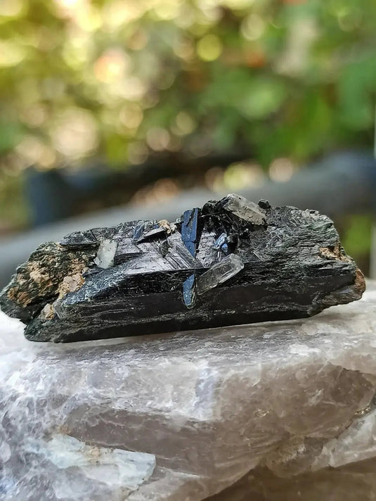 Ægyrine N12 des Etats-Unis - Pierre brute - Grade Prémium - Ægyrine pierre brute