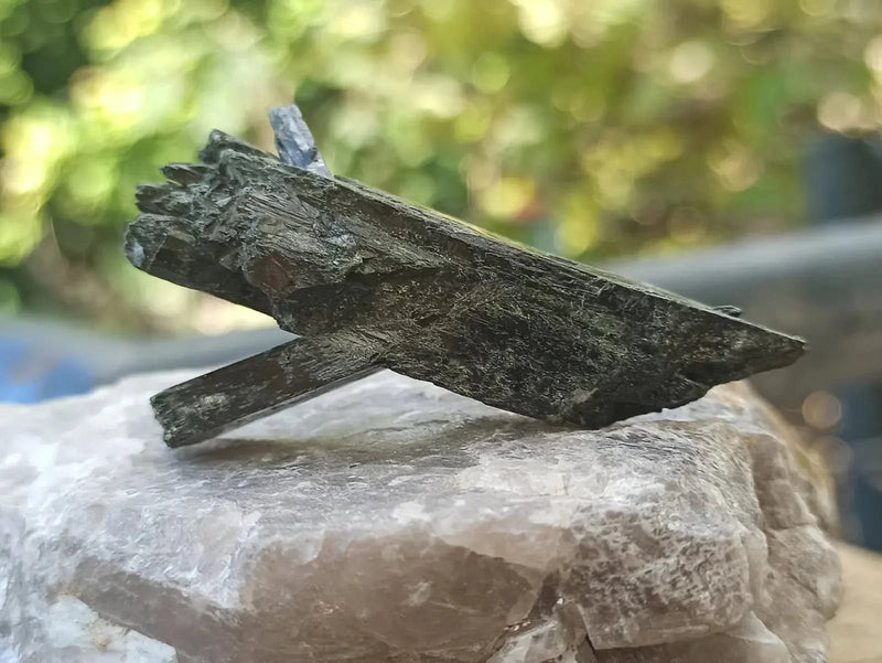 Load image into Gallery viewer, Ægyrine N16 des Etats-Unis - Pierre brute - Grade Prémium - Ægyrine pierre brute
