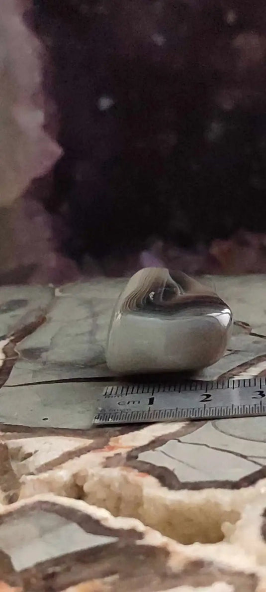 Agate du Botsawna Afrique pierre roulée Grade A++++ Agate du Botswana pierre roulée