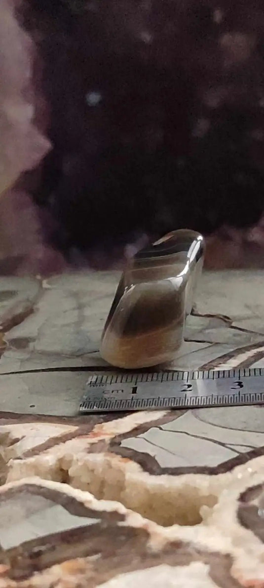 Agate du Botsawna Afrique pierre roulée Grade A++++ Agate du Botswana pierre roulée