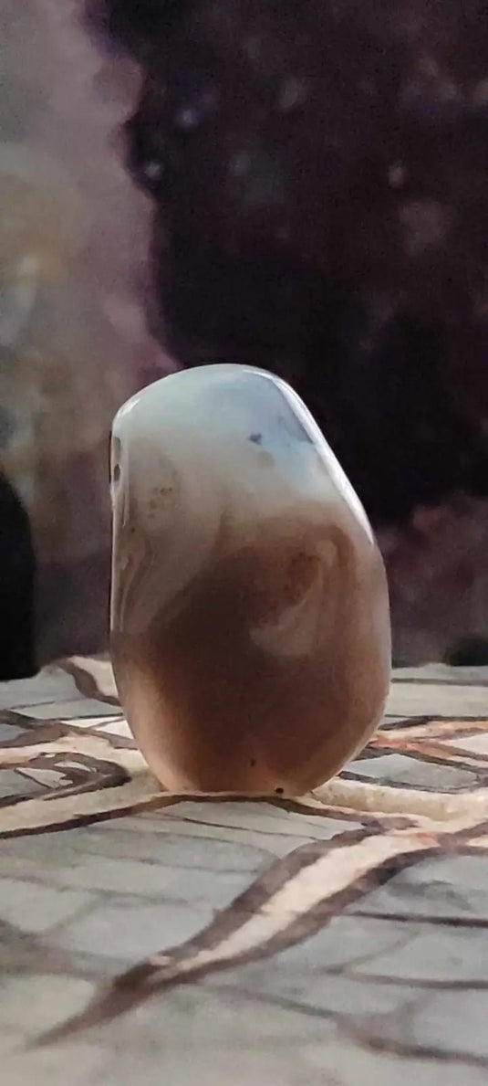 Agate du Botswana Afrique pierre roulée Grade A++++ Agate du Botswana pierre roulée