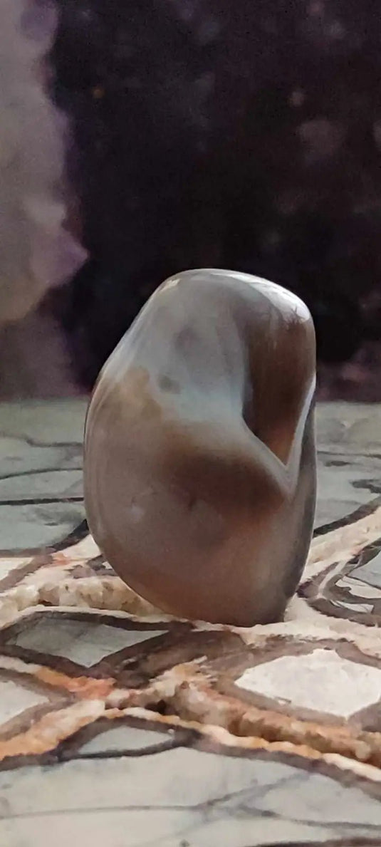 Agate du Botswana Afrique pierre roulée Grade A++++ Agate du Botswana pierre roulée