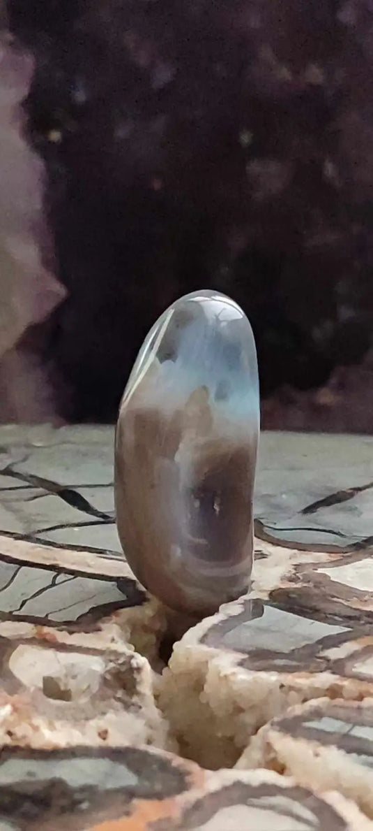 Agate du Botswana Afrique pierre roulée Grade A++++ Agate du Botswana pierre roulée