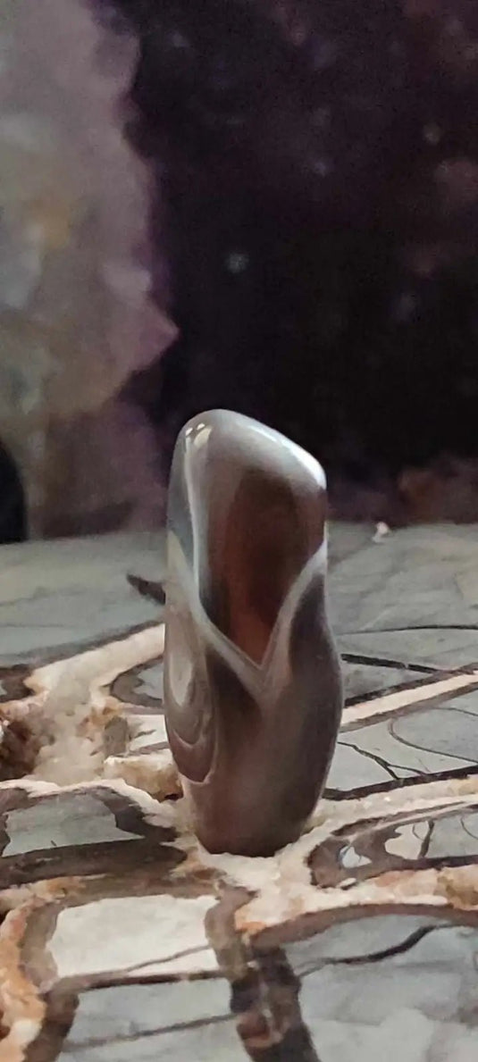 Agate du Botswana Afrique pierre roulée Grade A++++ Agate du Botswana pierre roulée