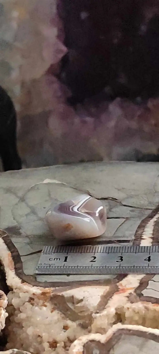 Agate du Botswana Afrique pierre roulée Grade A++++ Agate du Botswana pierre roulée