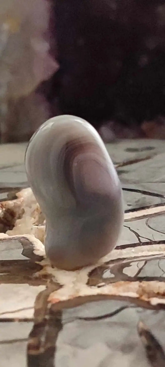 Agate du Botswana Afrique pierre roulée Grade A++++ Agate du Botswana pierre roulée