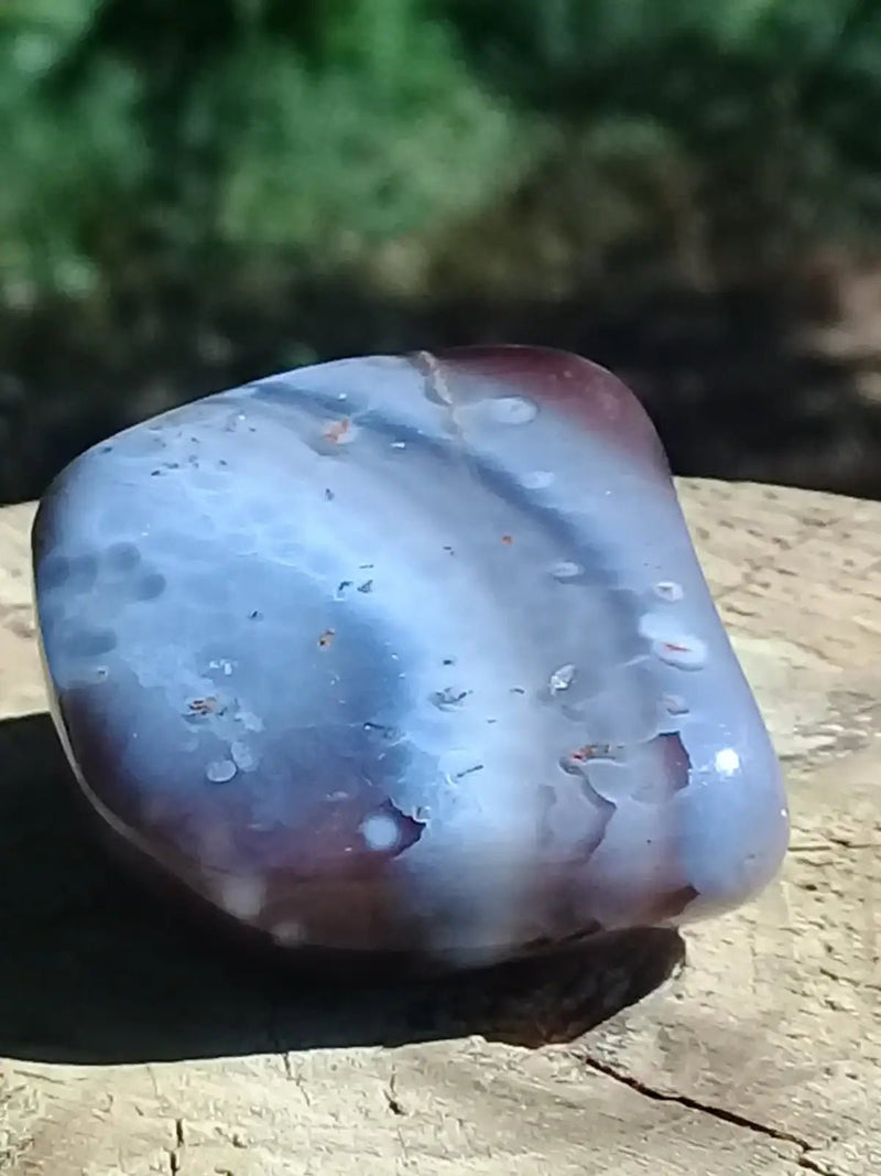 Chargez l&#39;image dans la visionneuse de la galerie, Agate du Botswana Afrique pierre roulée Grade A++++ Agate du Botswana pierre roulée

