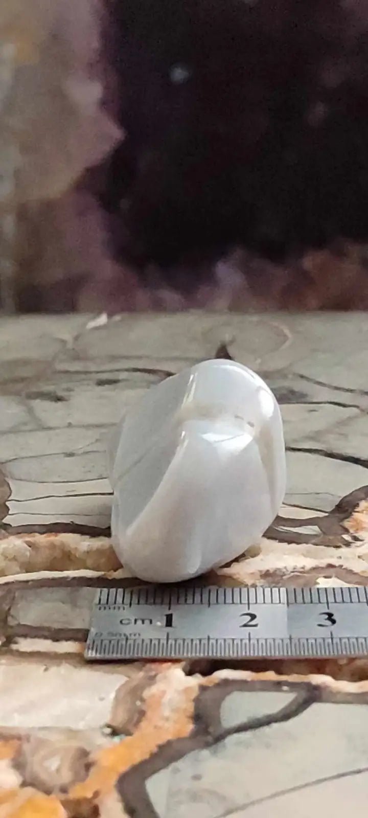 Load image into Gallery viewer, Agate du Botswana Afrique pierre roulée Grade A++++ Agate du Botswana pierre roulée
