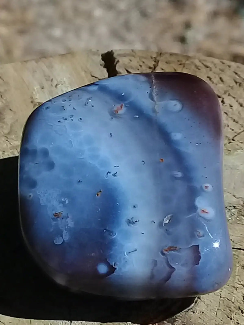 Chargez l&#39;image dans la visionneuse de la galerie, Agate du Botswana Afrique pierre roulée Grade A++++ Agate du Botswana pierre roulée
