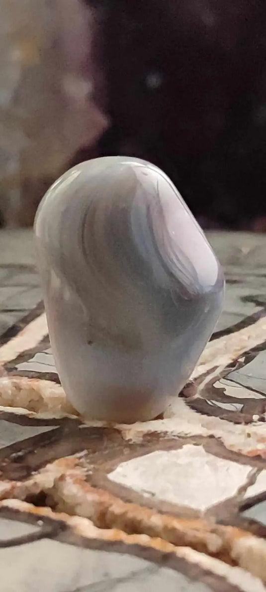 Agate du Botswana Afrique pierre roulée Grade A++++ Agate du Botswana pierre roulée