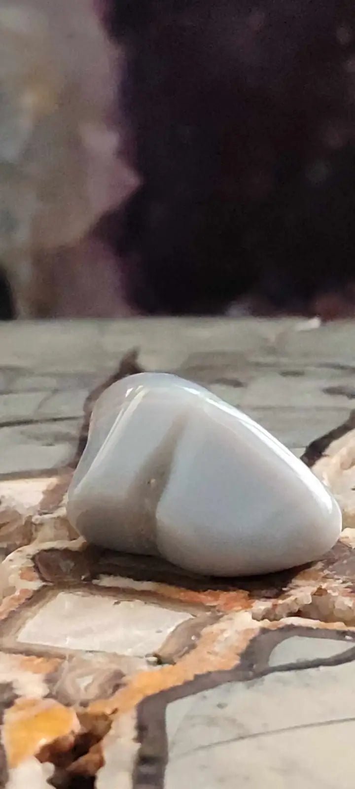 Load image into Gallery viewer, Agate du Botswana Afrique pierre roulée Grade A++++ Agate du Botswana pierre roulée
