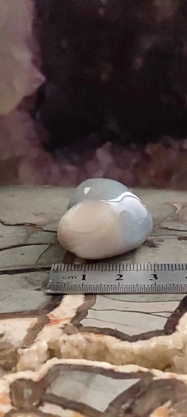 Load image into Gallery viewer, Agate du Botswana Afrique pierre roulée Grade A++++ Agate du Botswana pierre roulée
